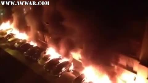 New Years Eve Car Torchings in France