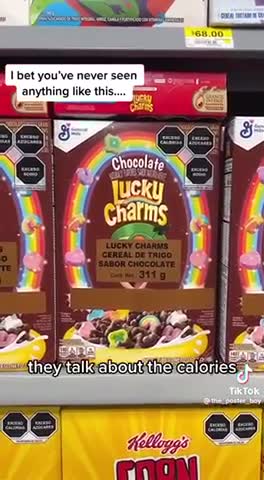 Cereal Boxes in Mexico