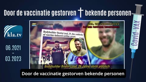 Relativity young known people who didn't make it after being vaxxed (NL Subtitled)