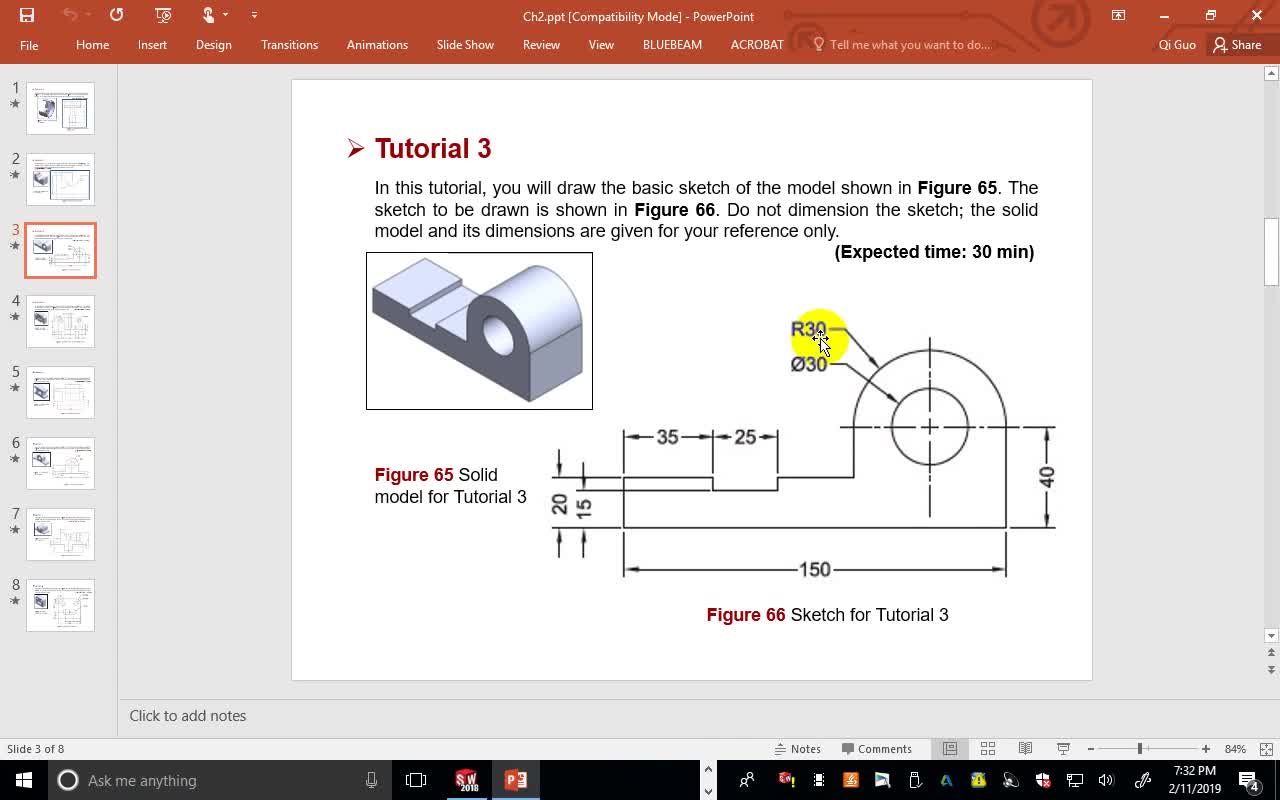 Sketch Creation and Modeling Examples 2