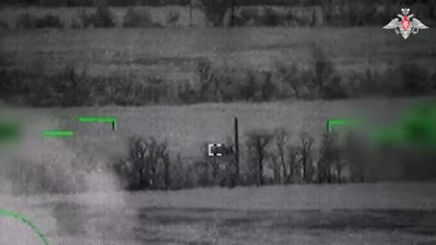 Zničení bojového obrněného vozidla Ozbrojených sil Ukrajiny ve směru na Záporoží