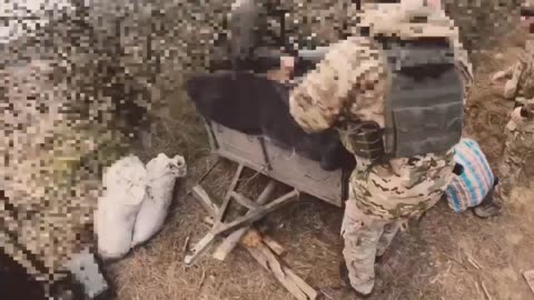 Ukrainians Using Starlink Guided Mortar Strikes