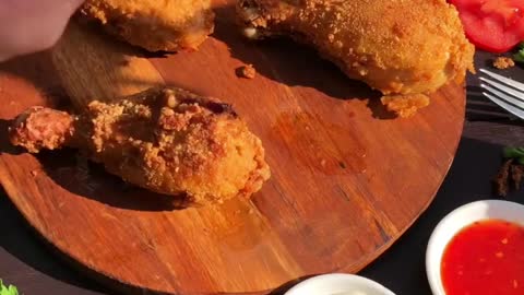 CRISPY FRIED CHICKEN RECIPE😋