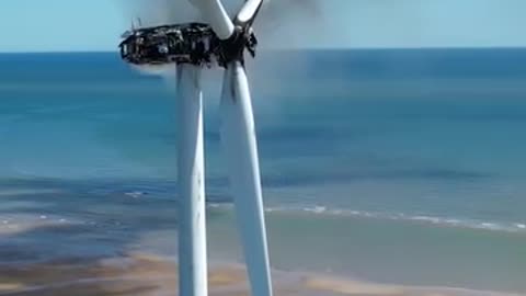 Wind Turbine Combusts