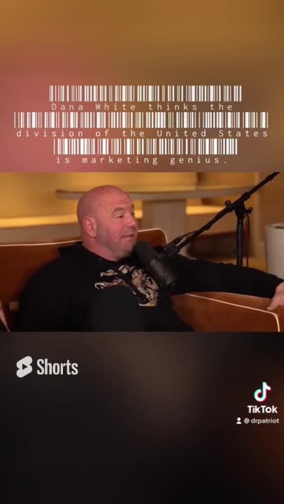 #DanaWhite calls #elites marketing geniuses for dividing America. #impaulsive #shorts