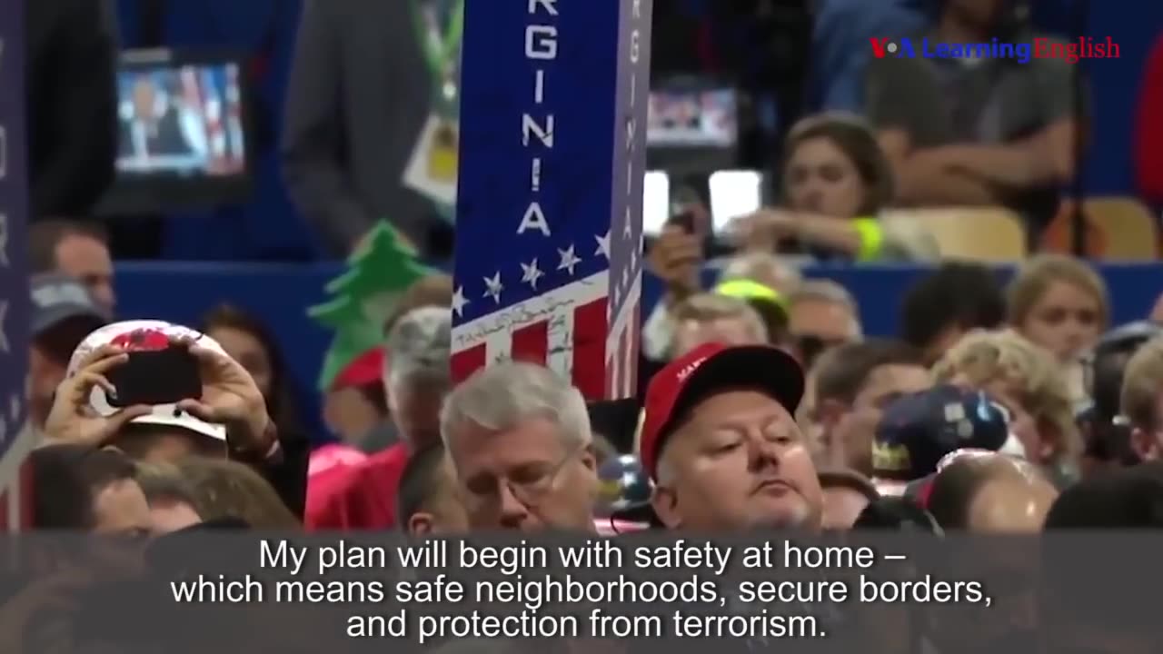 Convention Speeches of Donald Trump and Hillary Clinton