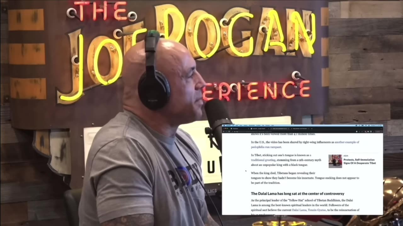JRE: Dalai Lama Kissing Boys TONGUE?!