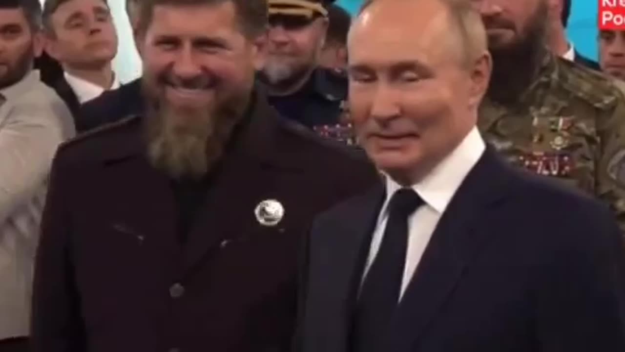 🤡Putin visited Chechnya yesterday and told Kadyrov "we are all infantrymen."