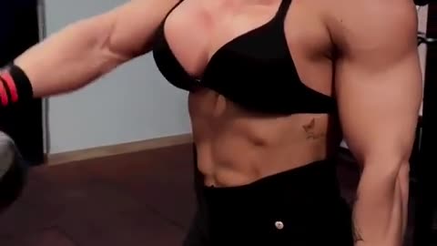 Bodybuilding girl