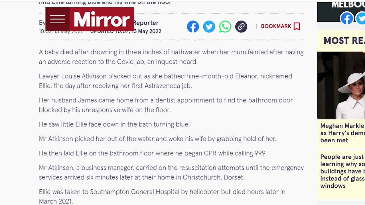 WTF - 89 - SADS List Part 4 Baby drowns after Mothers Adverse Reaction