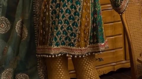 Mehndi dress design