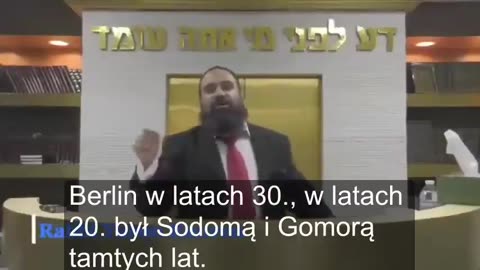 Rabbi Yaron Reuven gives a varning to the Jews text_pl