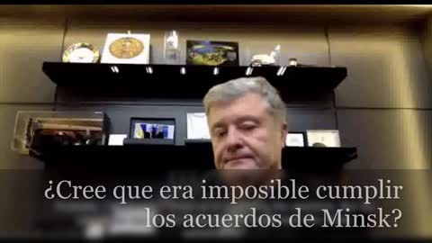 Poroshenko y Merkel reconocen que no buscaban la paz con Rusia