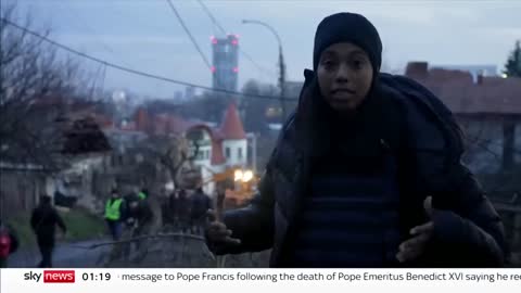 Zelenskyy defiant into 2023 as missiles hit Kyiv