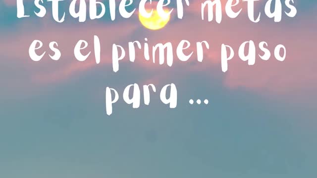 Tus Metas | Motivación - Positivo - Sueños