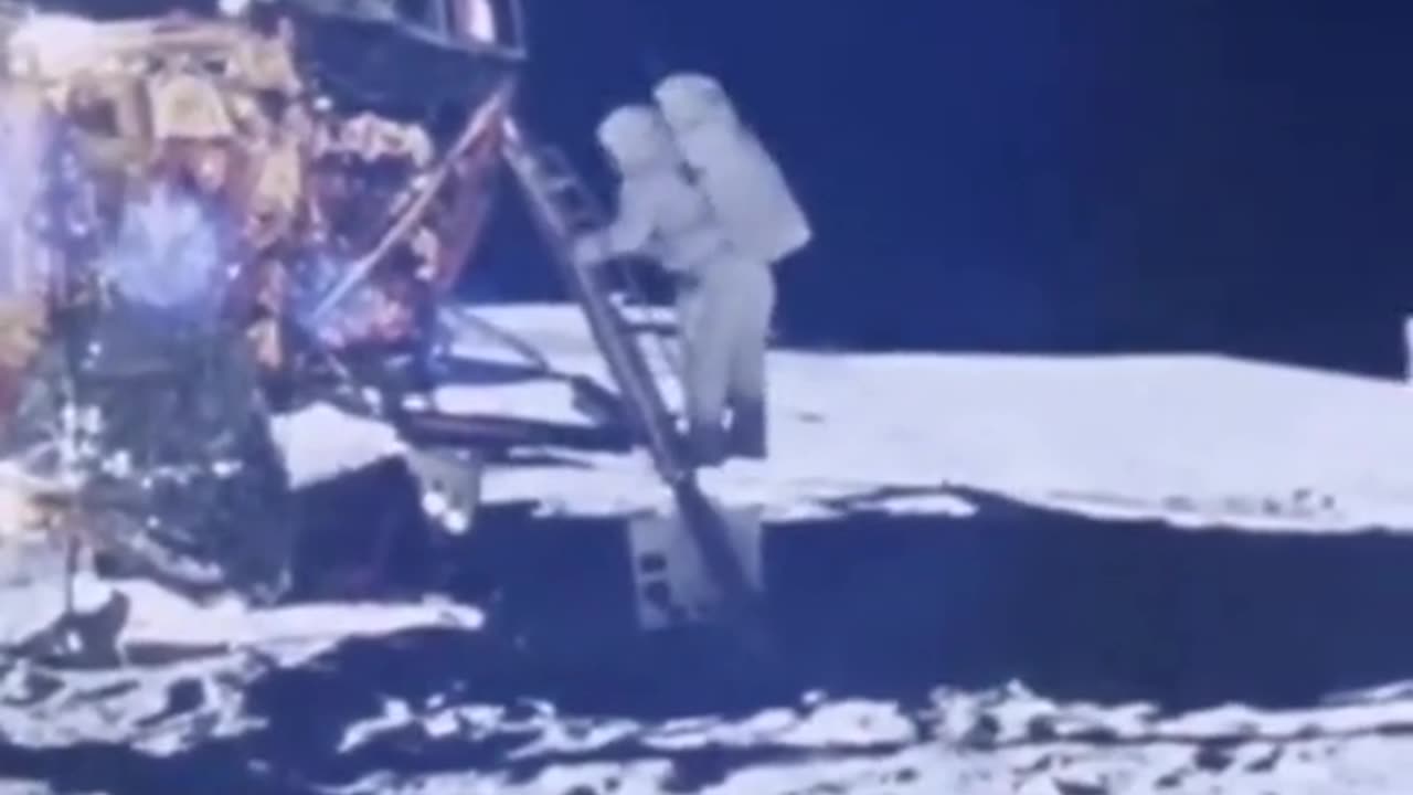 Human Landing On Moon 1969 20july NASA Video