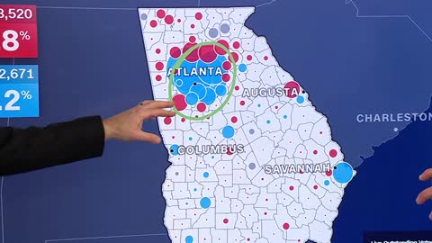 'Something to watch'- John King breaks down votes in key counties