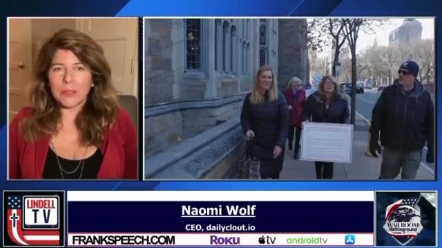 WAR ROOM with Naomi Wolf - Current Life At Yale