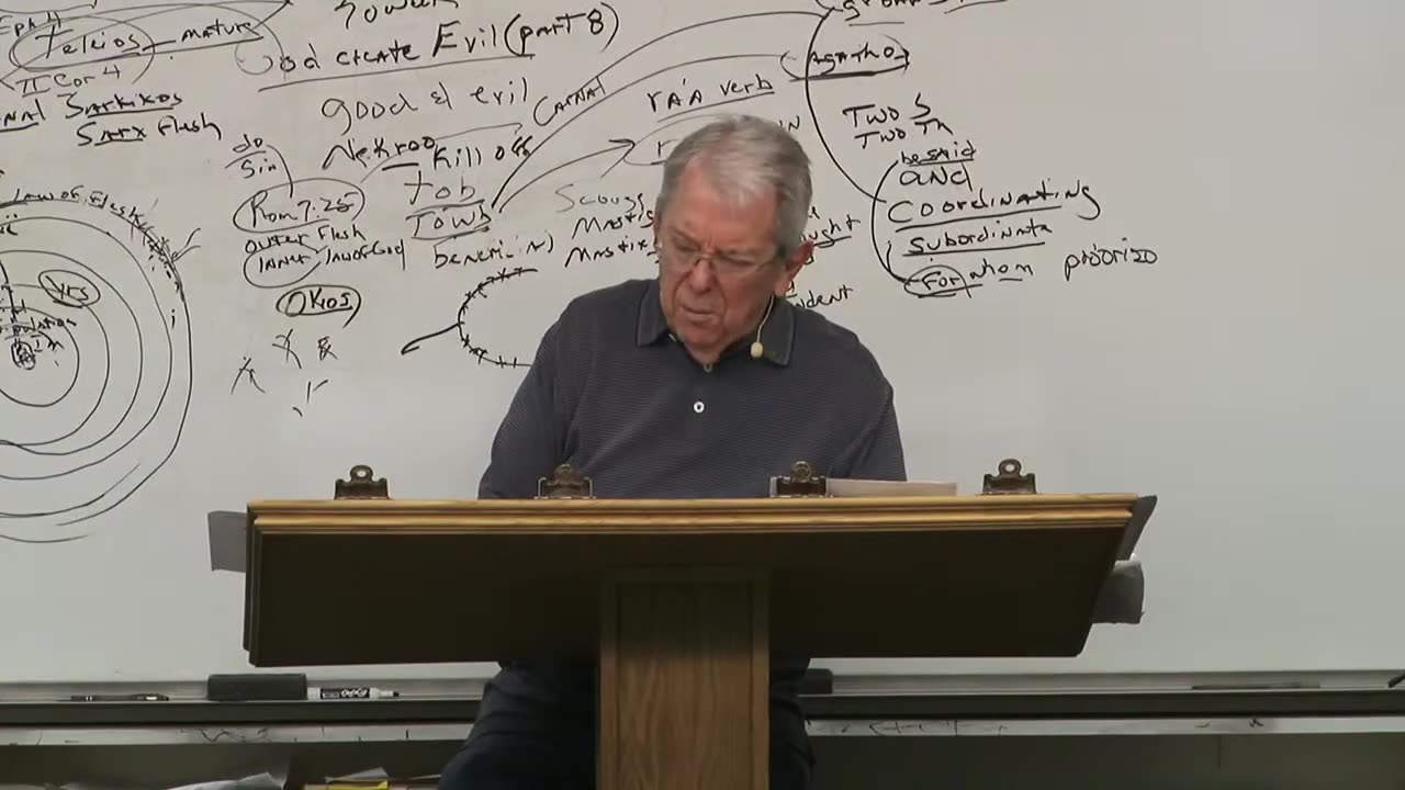 4138 God Creates Evil (Part 9) So The Inner Man Will Conquer The Outer Man- Predestined To Conform