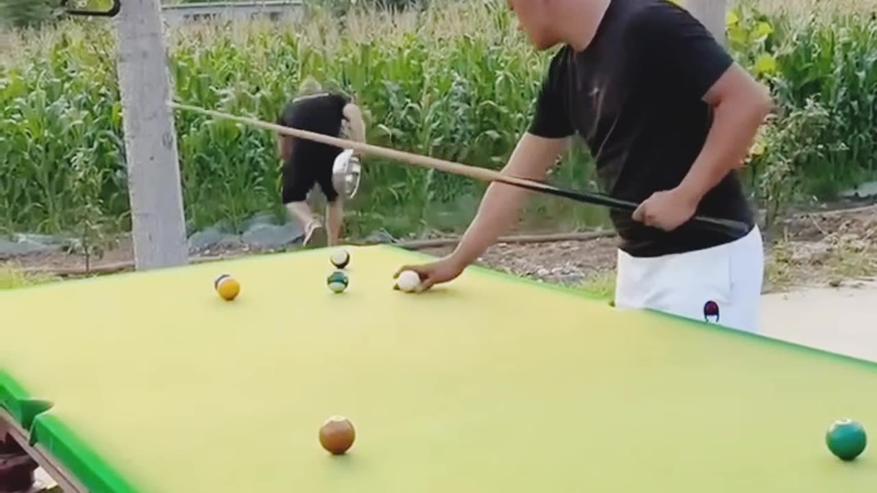 Funny video billiard Music:Island Joy Musician:David Godfrey Joy Musician:David Godfrey views
