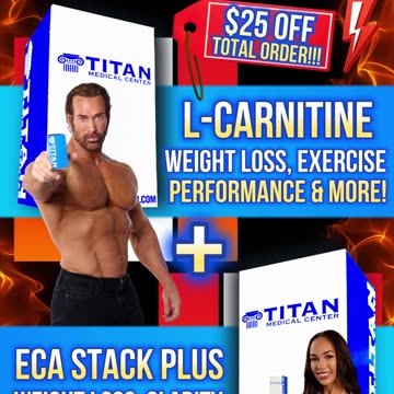 #TitanMedical Shred Package! L-#Carnitine + #ECA STACK PLUS package discount!!!