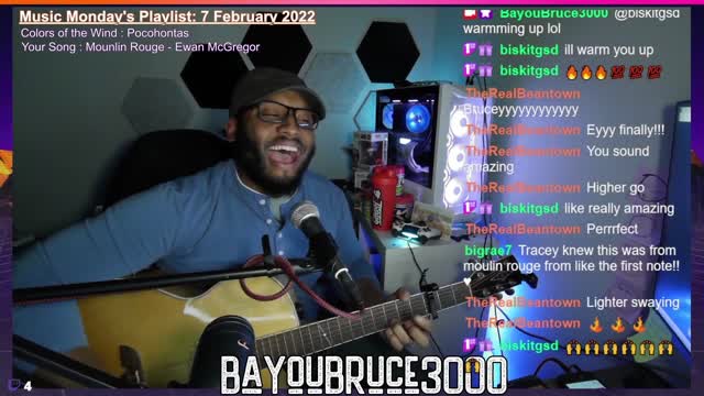 Your Song : Moulin Rouge - Ewan McGregor (BayouBruce3000 Acoustic Cover)