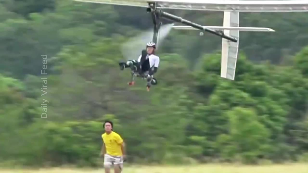 Flying Cycle that can fly just by pedaling