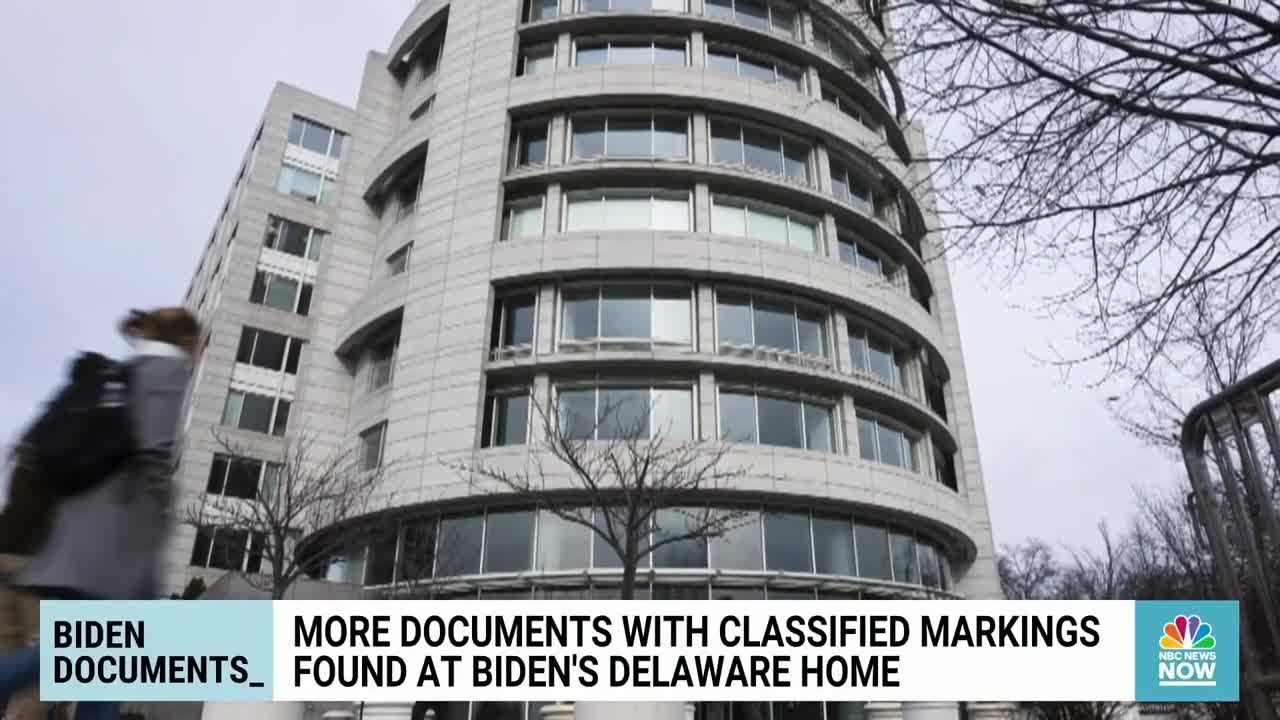 Third batch of classified documents found at Biden’s Delaware home