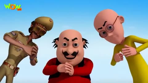 BEST SCENES of MOTU PATLU - FUNNY Cartoons in Hindi - Compilation 66