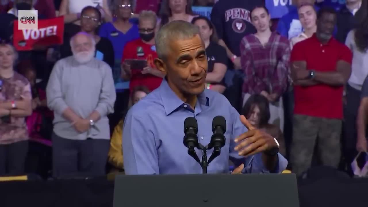 Watch Obama's closing message to voters in Philadelphia