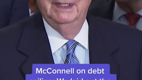 McConnell on debt ceiling: We laid out the path for Democrats