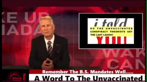 A message for us, the UNVACCINATED!❤️🥰