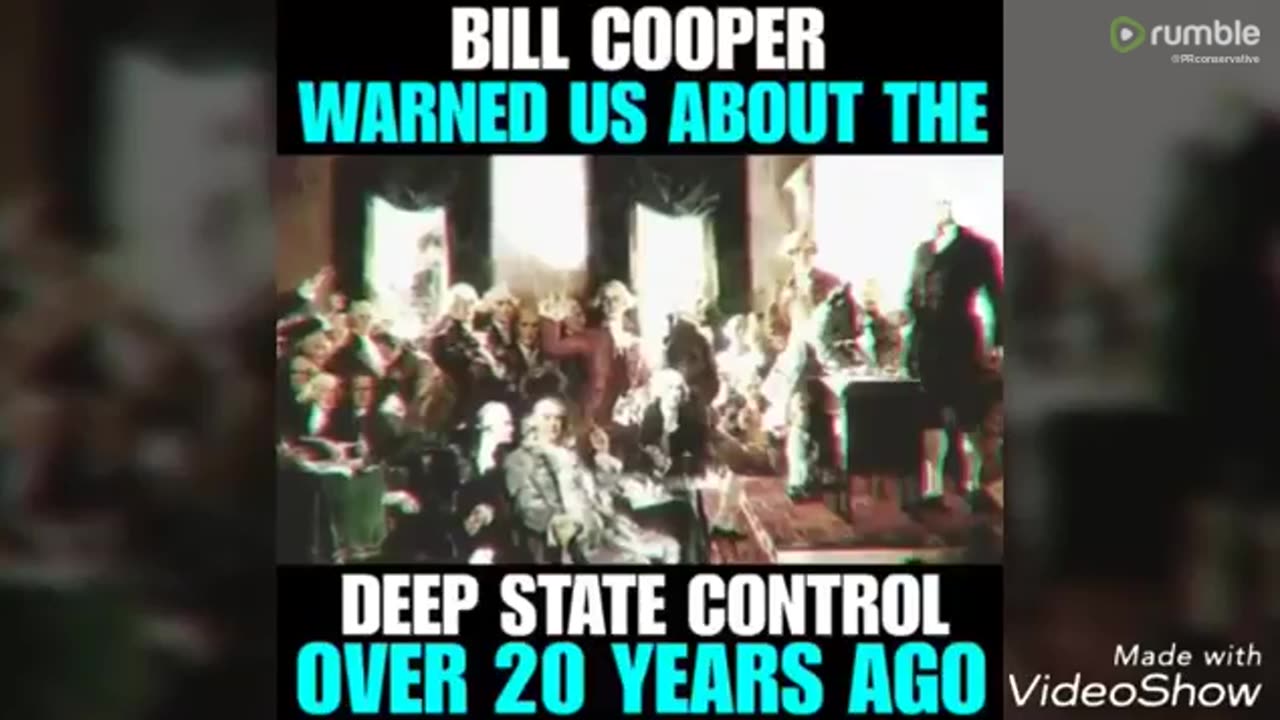 Bill Cooper warned us about ds control over 20 years ago