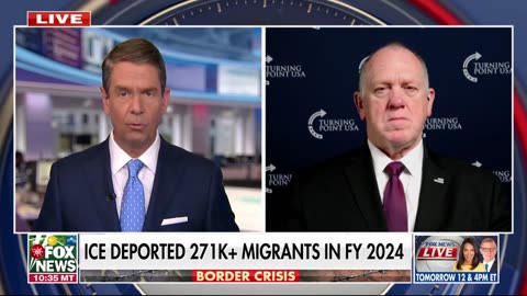 ‘THEIR DAYS ARE NUMBERED’ Tom Homan on migrant criminals