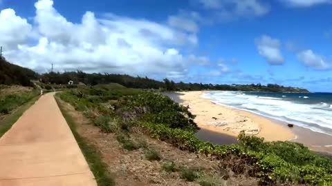 Scenery along the road