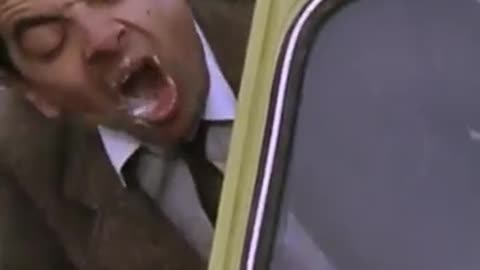 Got to keep those teeth fresh Mr bean