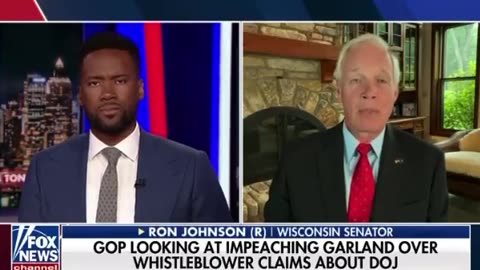 Sen. Ron Johnson like to see IMPEACHMENT proceedings against Joe Biden, AG Garland, Sec. Mayorkas