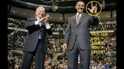 President Obama & President Biden Showing Weird Symbol