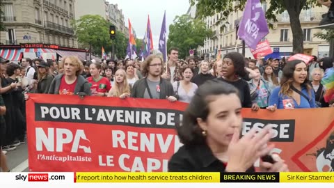 Protesters rally in France against Michel Barnier's appointment as prime minister