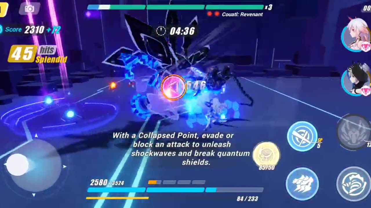 Honkai Impact 3rd Memorial Arena Vs Couvatl SS Difficulty Sept 17 2021