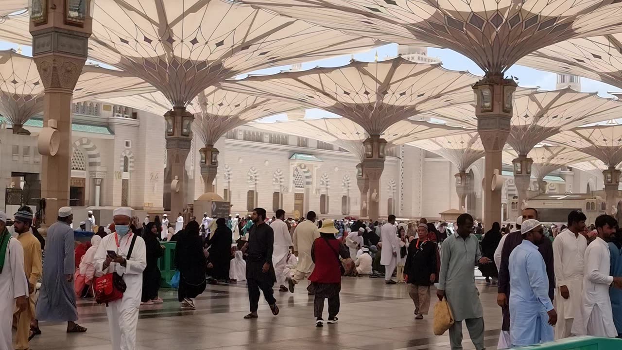 Juma Time at masjid nabawi