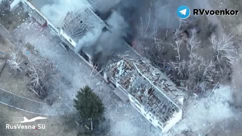 Ukraine War - Russian army destroyed the base