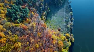 FLYING OVER AUTUMN NATURE (4K UHD) - Relaxing Music Along With Beautiful Nature Videos - 4K Videos