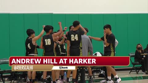 Andrew Hill at Harker Boys Basketball