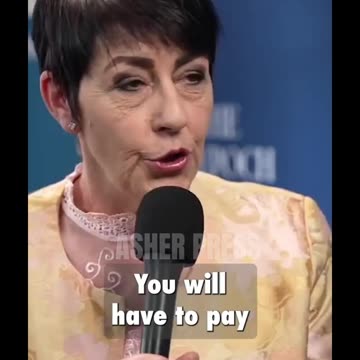 Christine Anderson MEP Warns of a Future Totalitarian Regime.