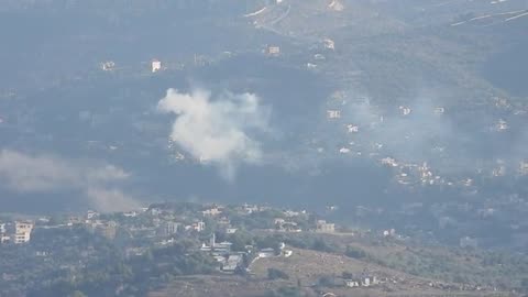 Israel's Iron Dome system intercepts Hezbollah rockets on Lebanon border | AFP