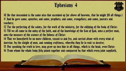 (49) Ephesians (KJV) Dramatized With Words