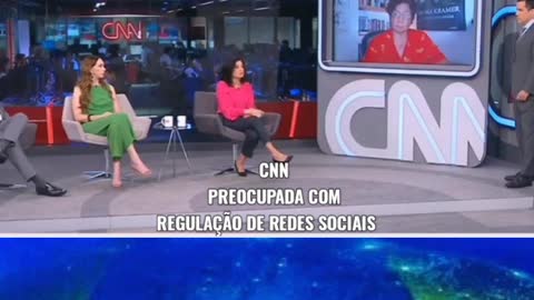 Repórter Da CNN Preocupada Com Proposta De Regulação Das Mídias Sociais 🔹Tiro No Pé?