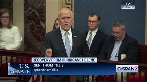 Thom Tillis shouts down Rand Paul on Senate floor over hurricane relief