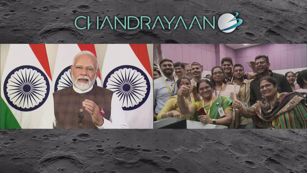 Chandrayaan-3 Mission Soft-landing LIVE Telecast